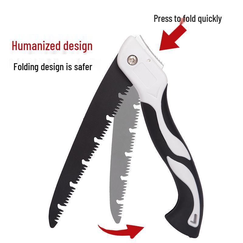 Free Marking Multifunctional Folding Hand Saw: Thickened Manganese Steel for Woodworking and Tree Cutting