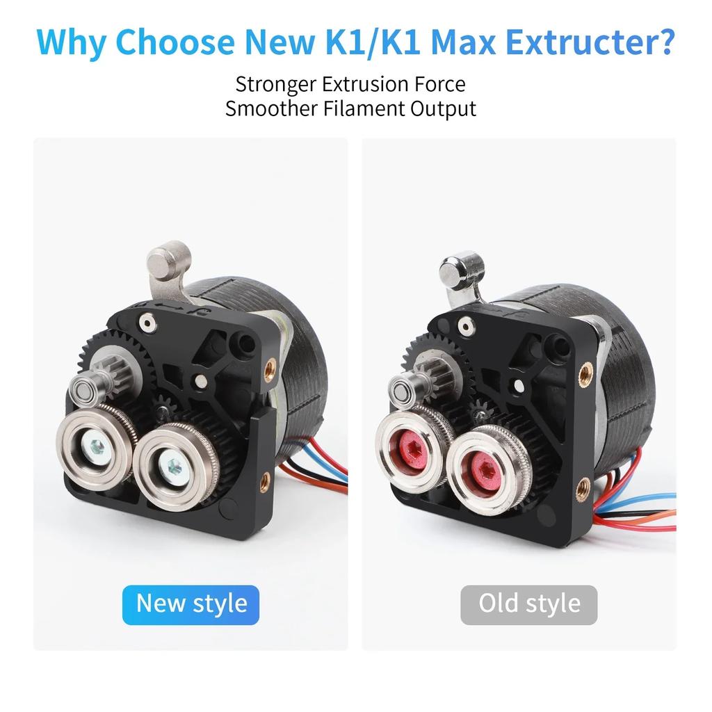 CREALITY Official K1/K1 Max Hummingbird Extruder 3.0 Upgraded With Motor Extrusion Mechanism Kit for K1 / K1 MAX 3D Printer Part