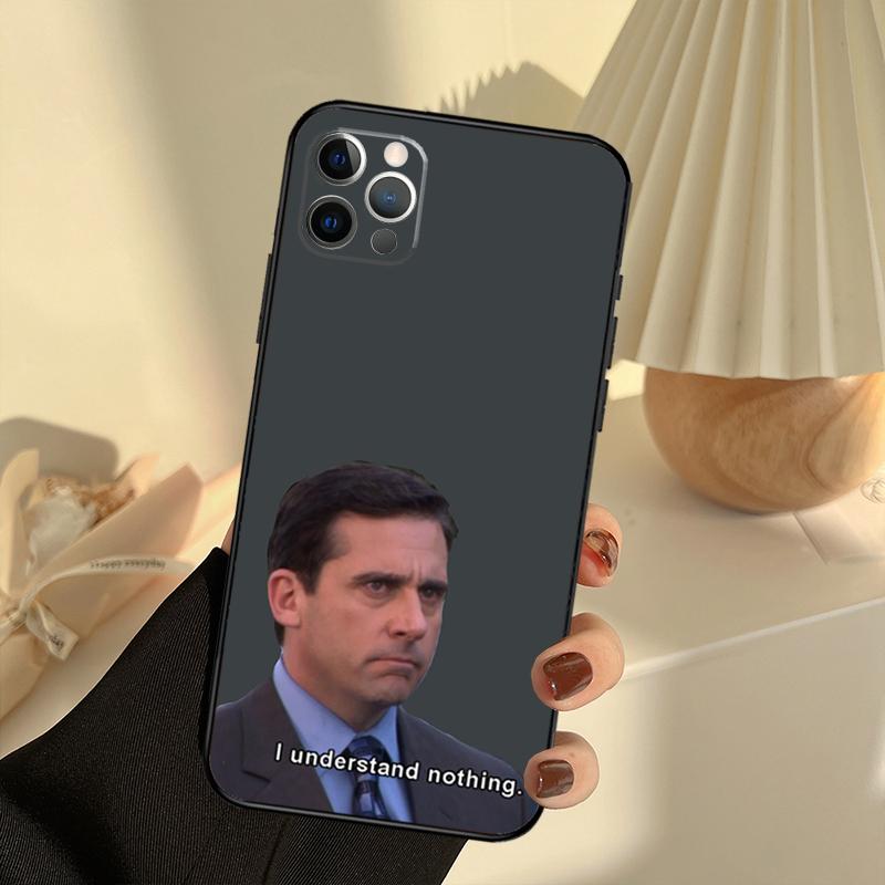The Office Michael Scott Phone Case For IPhone 18 15 14 13 12 11 16 17 Pro Max 13 Mini 15 16 Plus 16e 17 Air Cover Funda