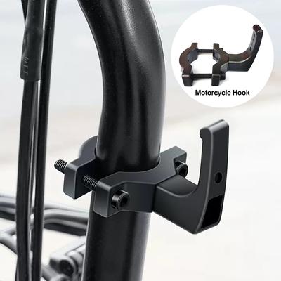 Motorcykelhjälm Tillbehör Förvaringskrok Bagageväska Hängare Krokhållare för Elektrisk Motorcykel Cykel Cykel Scooter ABS