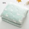 Blanket Flannel Travel Home New Ulzzang Simple Stylish Students Soft Breathable Office-nap Children's Small Blankets Thin Summer