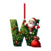 26 Letter,Christmas,Ornaments,Acrylic,1