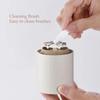 Electric Lint Remover Sweater Shaver USB Rechargeable Portable Fabric Defuzzer with 6-Leaf Blades To Remove Pilling