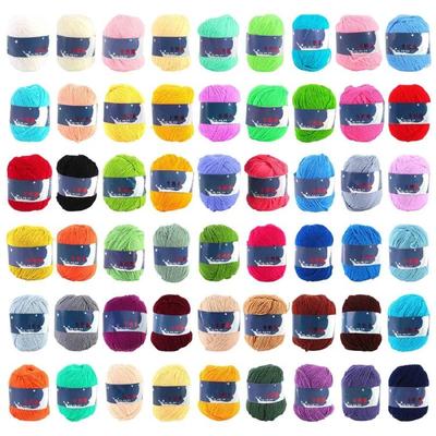 DIY Knitting Yarn Cotton Yarn Perfect for Hats, Shoes Weave Scarves, Shawls,
