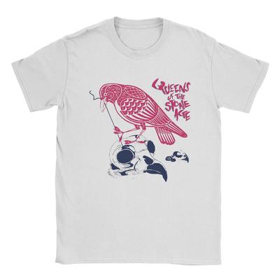 Men's Queens Of The Stone Age T Shirt Cotton Clothing Vintage Short Sleeve Round Collar Tee Shirt Graphic T-Shirt