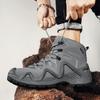 Men's 2025 Autumn High-Top Hiking & Work Boots - Non-Slip, Wear-Resistant for Outdoor & Construction.