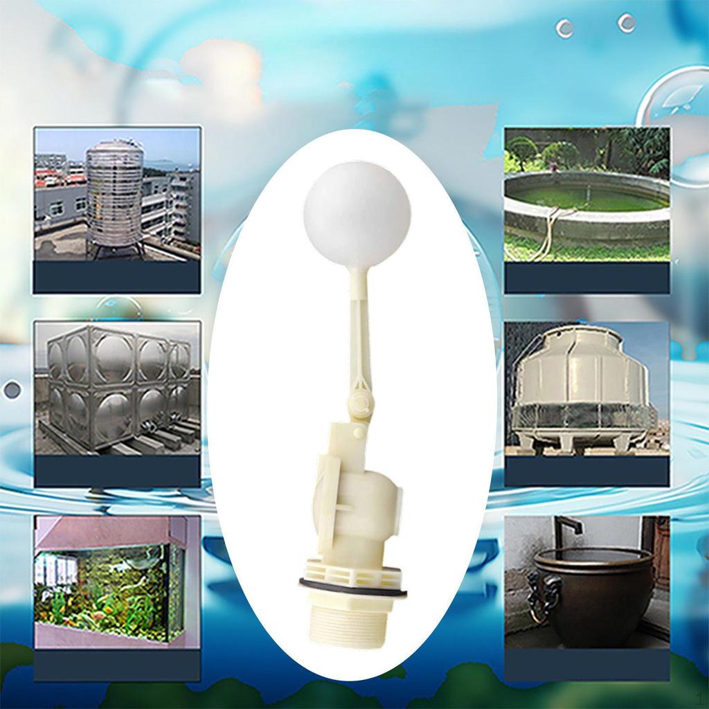 Schwimmerkugelventil Automatisches Füllen Kompakt, Robust, mit Verstellarm, Wasserstandskontrolle für