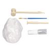 DIY Digging Fossil Kit Colosseum Design Hammer Chisel Small Watering Can Nylon Pen Fossil Excavation Toy for Children