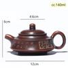 Traditional Antique Yixing Tea Pot Purple Clay Teapot Beauty Kettle Handmade Boutique Teaware Chinese Tea Ceremony Gifts 140ml