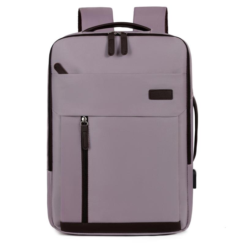 Sac à dos pour voyages d'affaires Femmes et Hommes Sac pour ordinateur portable 15,6 pouces avec USB Grande capacité Sacs à dos de voyage pour avion