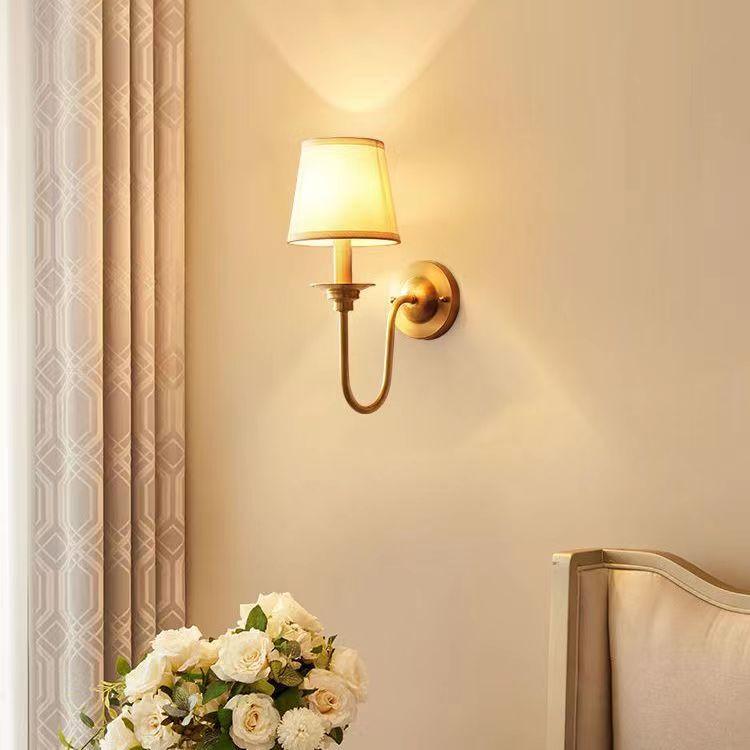 Full Copper American Wall Lamp Mirror Light Modern Led Wall Light for Home Decor Living Room Bedroom Sconce Industrial Luminaire