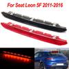 Rear Lens LED 3rd Third Brake High Mount Light Red Black For Seat Leon 5F 2011-2016 5F0945097 5F0945097D 5F0945097G 5F0945097J