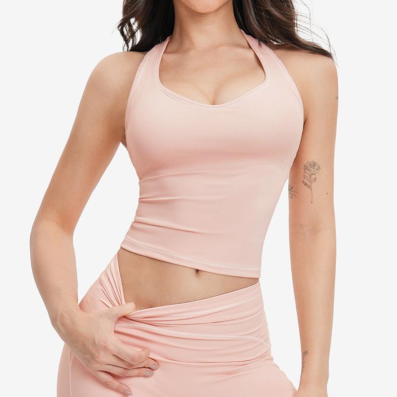 

ZeChuang Color Block Racerback Yoga Tank - Soft, Comfortable, and Beautiful Back Fitness Top for Running or Training. Extra Large