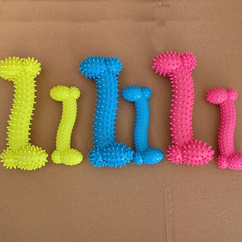 

Маленькая игрушка для собак в виде косточки из твердой резины для тренировок Small TPR Z Bone (Bulk)