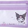 Sanrio (SANRIO) Sanrio Flat Pen Case Kuromi Kuromi-chan Kuromi 11ÁE0ÁE.5cm Character 054089 SANRIO
