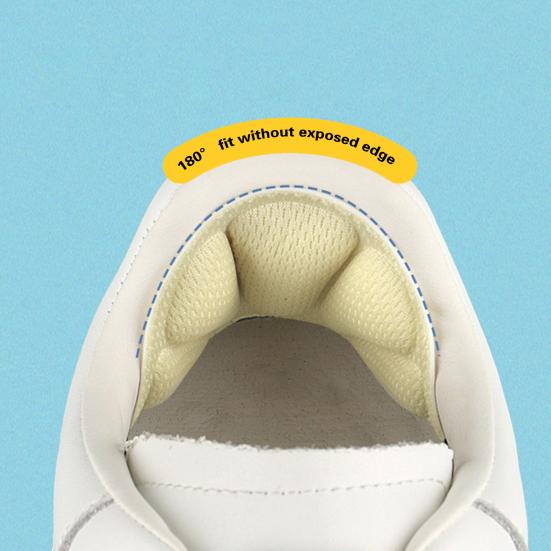 Non-Slip Heel Pads Extra Soft Memory Foam Wear-resistant Heel Stickers for Shoe