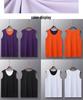 Custom Double-Sided Basketball Jersey: Reversible Sports Vest for Running, Loose Sleeveless Team Uniform with Personalized Printing.