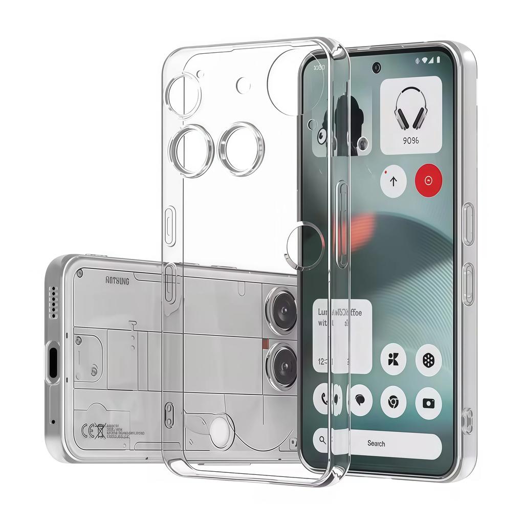 Ultra Thin Clear Phone Cases For Nothing Phone 4a Phone4A 3 3a Lite 2a Plus CMF Phone 2 Pro Case Soft TPU Silicone Back Cover