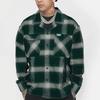 Li-Ning Badfive Basketball Series Plaid Loose Casual Long-Sleeve Shirt Men Tops Dark-Green ASHR195-1