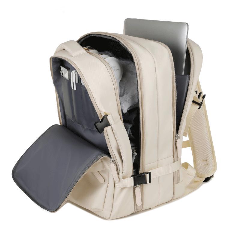 Dámský rozšiřitelný cestovní batoh - Extra velká kapacita pro služební cesty, do školy a na lehké cestování (2024)