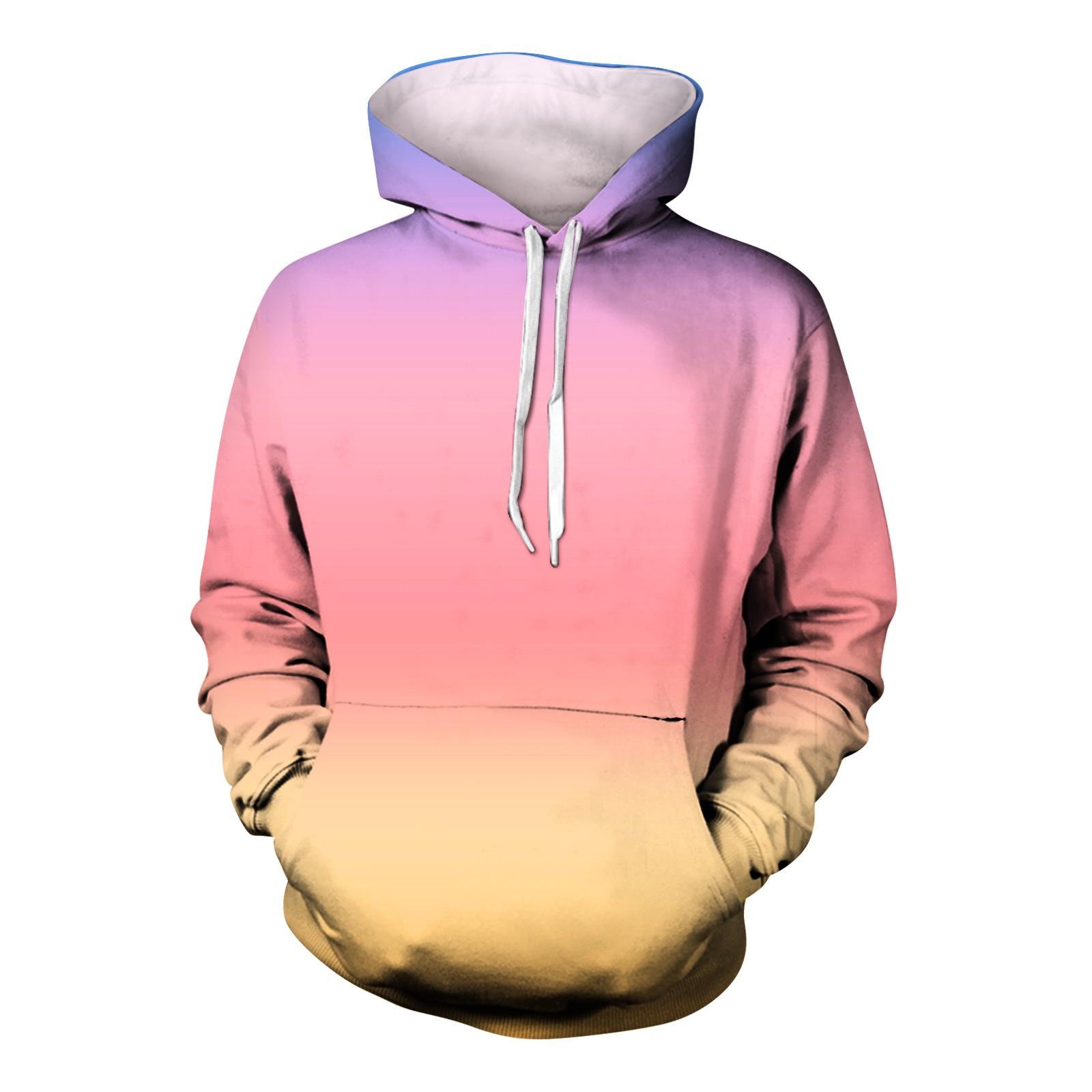 

Мужское теплое плюшевое пальто с принтом, флисовый свитер, повседневное пальто, свитер с карманами, зимнее пальто XXL жёлтый