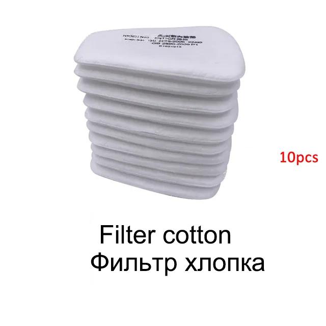 15 In 1 Suit Full Facepiece Respirator GasPainting Spraying Safety Respirator 6600  For Chemcial Laboratory Industry