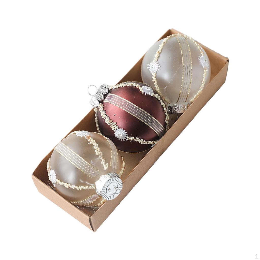 Weihnachts-Hängeornamente, Dekoration, Kugelornament-Set für Hochzeit