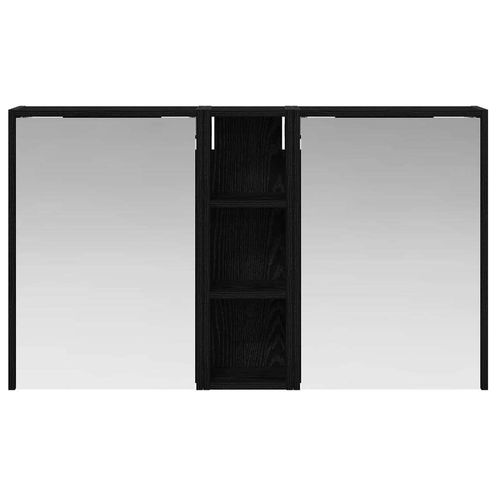 Bathroom Cabinet Set 3 Pcs 106 X 16 X 62.5 Cm Engineered Wood