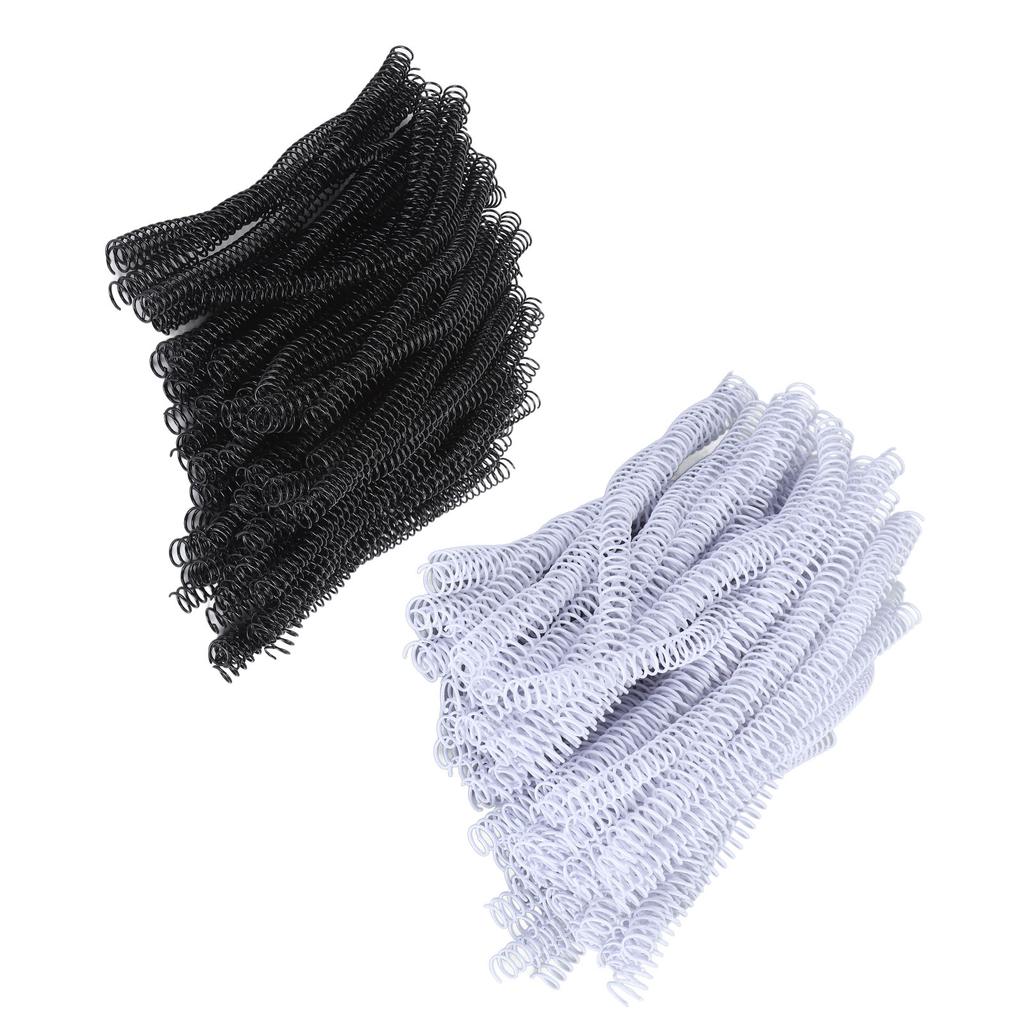 100 Buc. Spire Metalice cu Buclă Simplă 48 de Dinți 4??1 Pas 14.3mm Capacitate 115 Foi Legare Spirală C