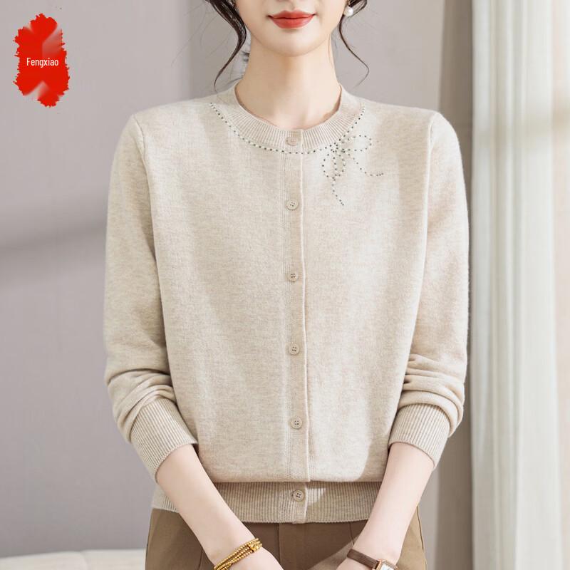Women s Plus Size Round Neck Knit Sweater XL
