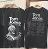 Skjorta inspirerad av Tom Jones, Retro Popmusik T-shirt Tour Dates 2026 Reprints T-shirt