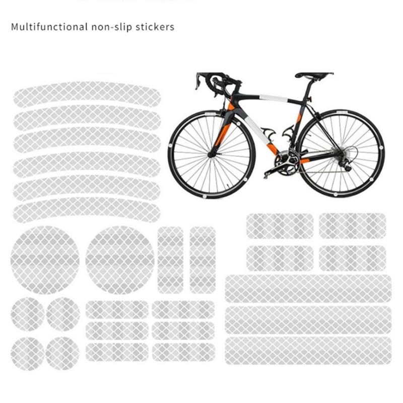High Intensity Reflective Tape Self-Adhesive Reflector Tape for Vehicle Car Motorcycle Reflectors Sticker 2inch X 9.8ft