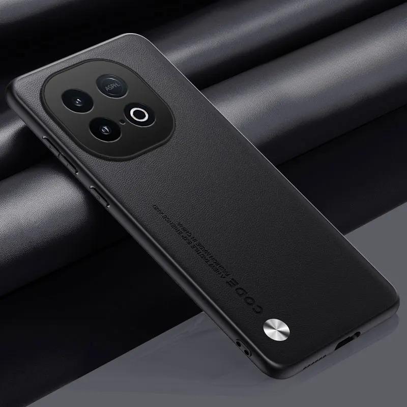 Case For VIVO IQOO Z10 Turbo Pro Carbon Fiber PU Leather Shockproof Cover For VIVO IQOO Z10Turbo Anti-Shock Soft Silicone Cases