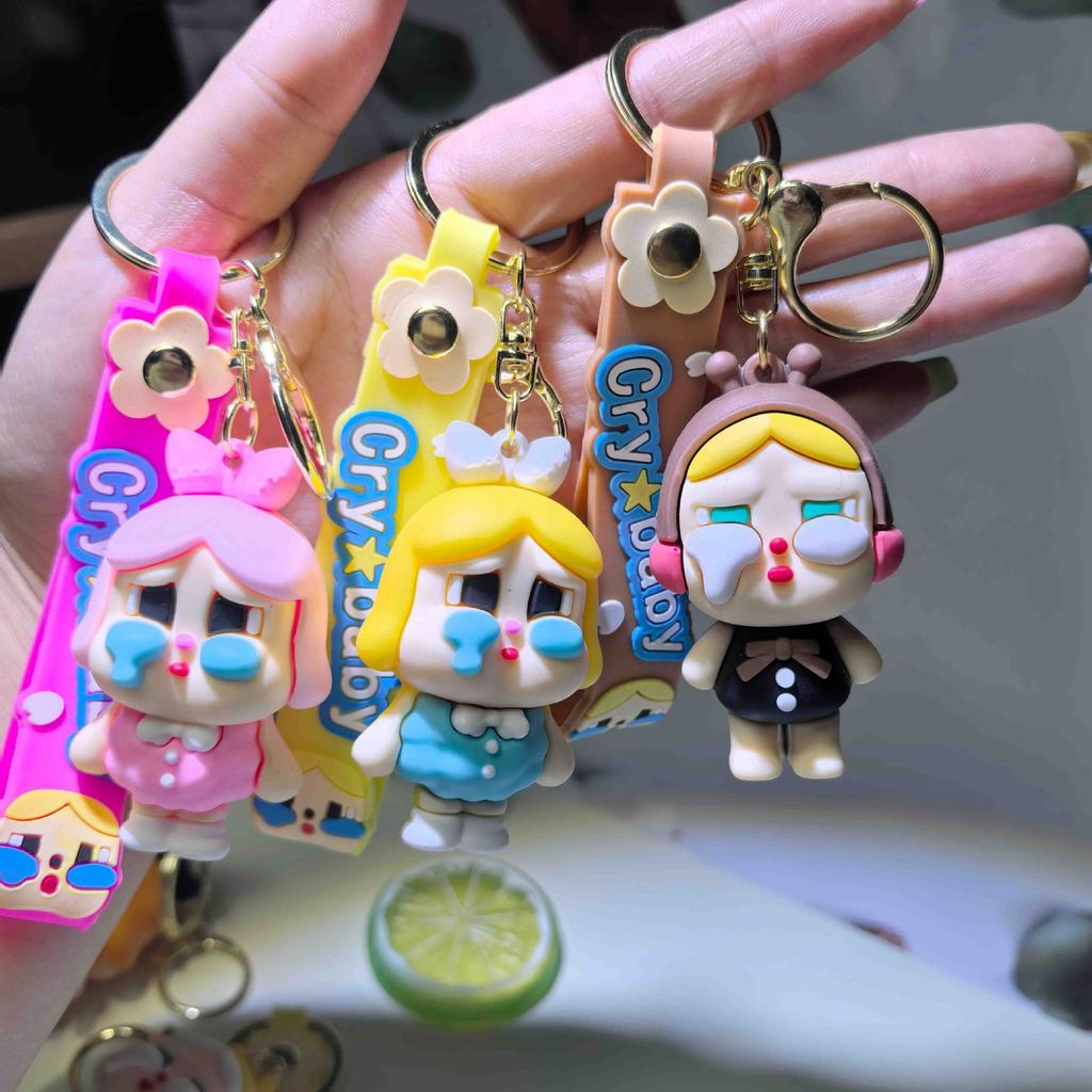 Crybaby Dreamy Crying Baby Keychain Bag Pendant Car Pendant Trendy Play Male Girlfriend Gift
