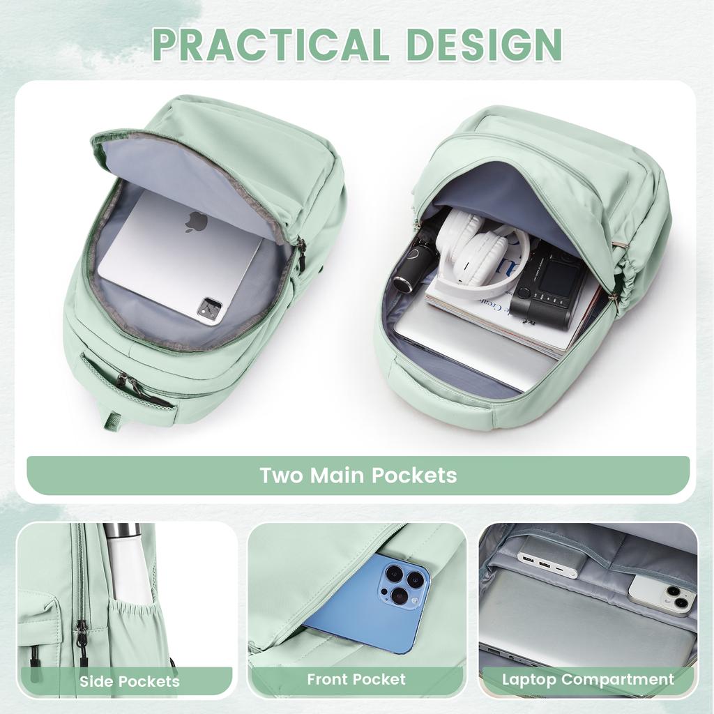 Large Capacity Multi-Functional Laptop Backpack, High Students Schoolbag,Casual University School Backpack For Teens Girls Boys