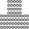 LEDMOMO Shower Head Filter, Rubber Flat Washers, Gaskets with Stainless Steel Filter, Easy Installation for Faucets, Pipes, and Water Hoses, Pack of 6