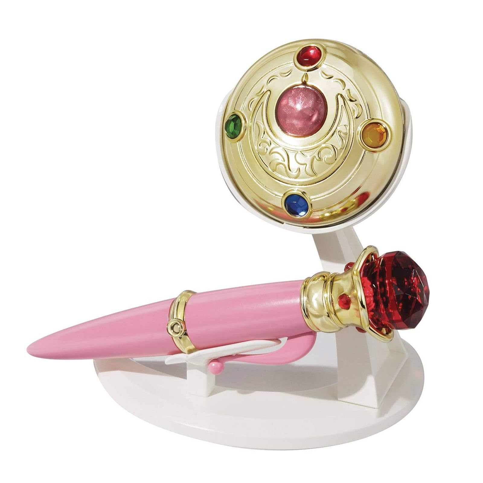 TAMASHII NATIONS Sailor Moon Transformation Brooch Disguise Pen Set Brilliant Color Edition Bandai Spirits PROPLICA - - и - -