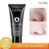 Masque anti-points noirs au charbon de bambou, rétrécit les pores, élimine l'acné et les points noirs, nettoie le nez, masque peel-off noir, soin de la peau