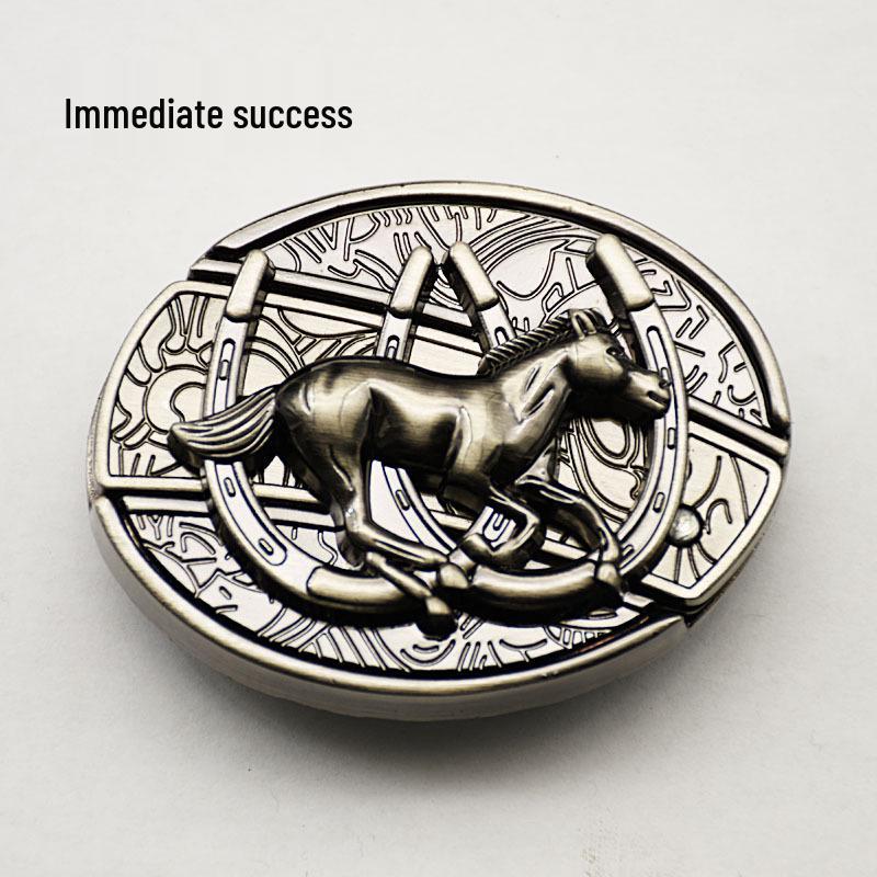 Men's Casual Punk Alloy Knife Buckle Belt