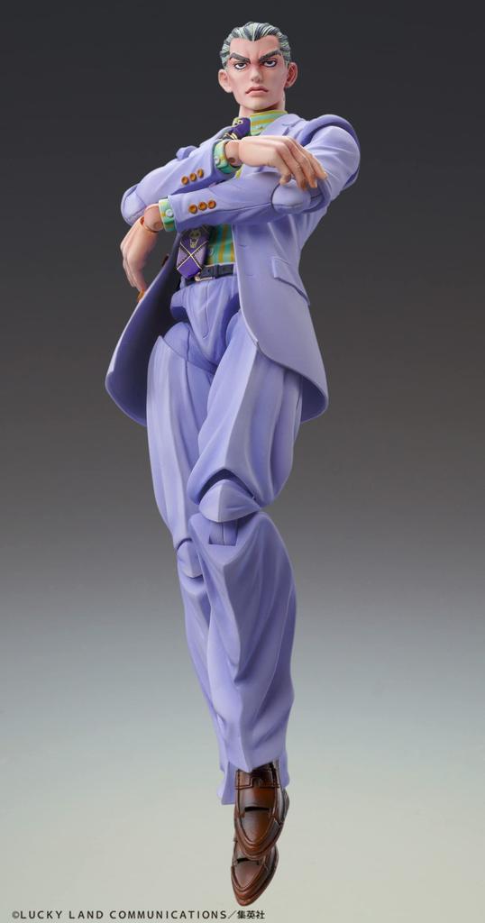 Medicos Entertainment Superfigur, beweglich, Bizarre Adventure, Teil Yoshikage, ca. 160 mm, PVC, ABS, Nylon, bemalt, bewegliche Figur ME22421 „JoJo‘s