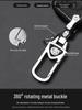 Brilliance Car Key Cover: Compatible with Zhonghua V3, V7, H530, H330, V5 - Protective Key Bag with Buckle.
