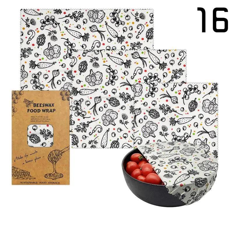 

Многоразовая ткань для хранения свежих продуктов, органическое хранение, натуральный пищевой пчелиный воск, пищевая упаковка, экологически чистая кухонная бумага для упаковки пищевых продуктов 16