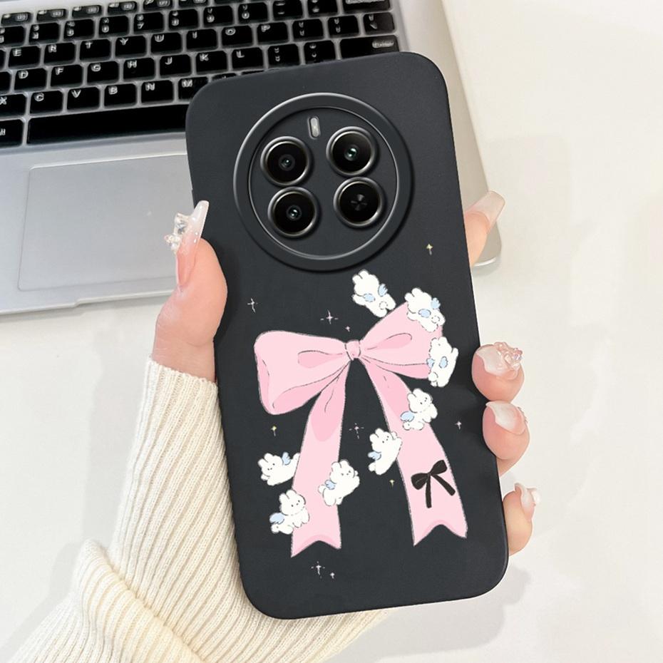 2025 New For Realme 12 Pro+ 12Pro 5G Lens Protective Phone Case For Realme 12 Pro Plus 5G Cute Pattern Soft Silicone Cases