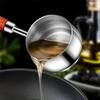 Stainless Steel Milk Pot  Oil Pan Small  Pot Saucepan Wood Handle Long Handle Pot Butter Handmade Jug Heated Coffee Cookware