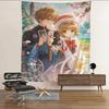 Card Captor Sakura Anime Colorful Tapestry Wall Hanging Bohemian Wall Tapestries Mandala Wall Art Decor