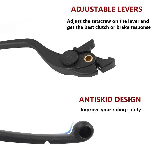 Brake Lever CNC Aluminum Motorcycle Handle Replacement for BMW F750GS F850GS 2019-2023 F900R F900XR 2020-2023 Motorcycle Aftermarket Part Accessorie