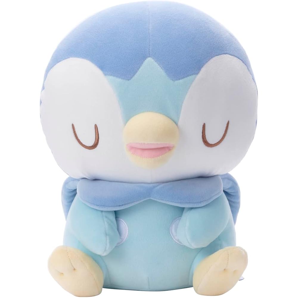 Takaratomy A.R.T.S Pokmon Pokepeace Piplup Plush Toy 31cm Height Soft Stuffed Animal