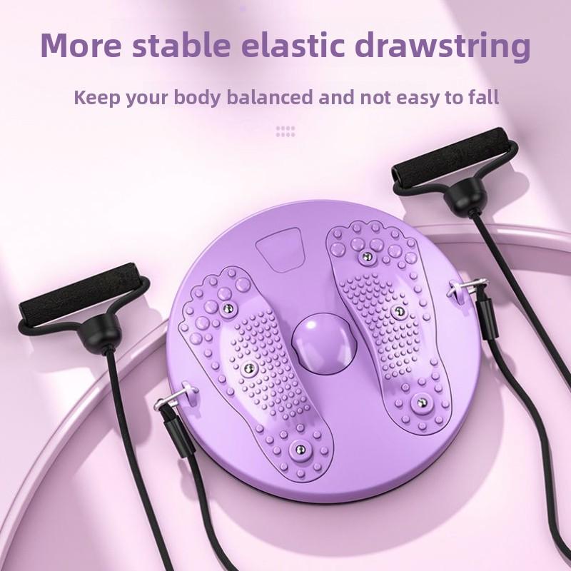 360° Rotating Magnetic Waist Massager – Extra Large Foot Acupressure Disc with Reflexology Nodes for Home Fitness & Relaxation