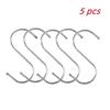 5/10/20 Pcs Cast Iron S Shaped Hooks  Metal Hangers Hanging Hooks for Kitchen Bathroom Shelf Hooks Hanging Storage Tools