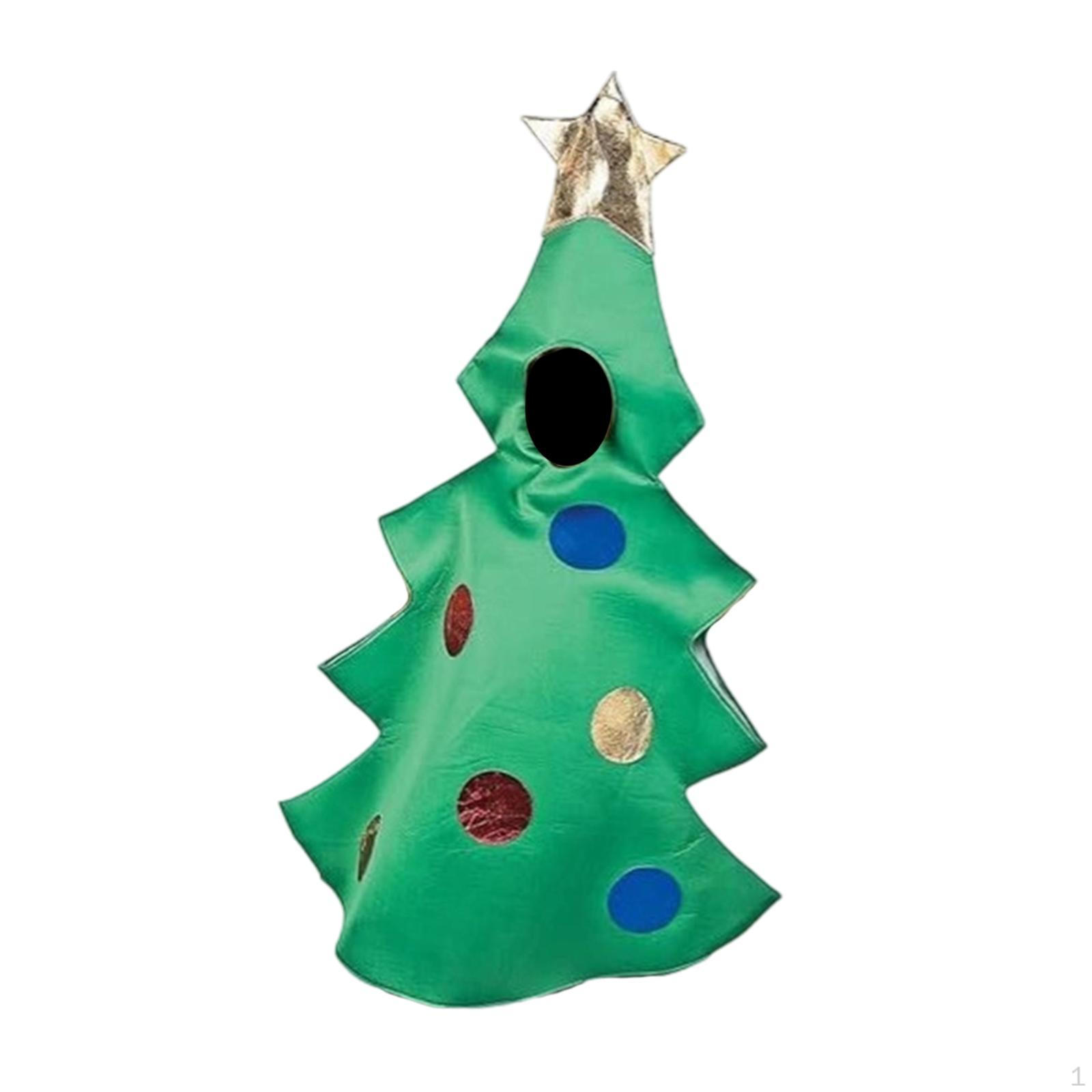 

Костюм Рождественской елки Декоративный Рождественский наряд для фестиваля, ролевой игры, Хэллоуина